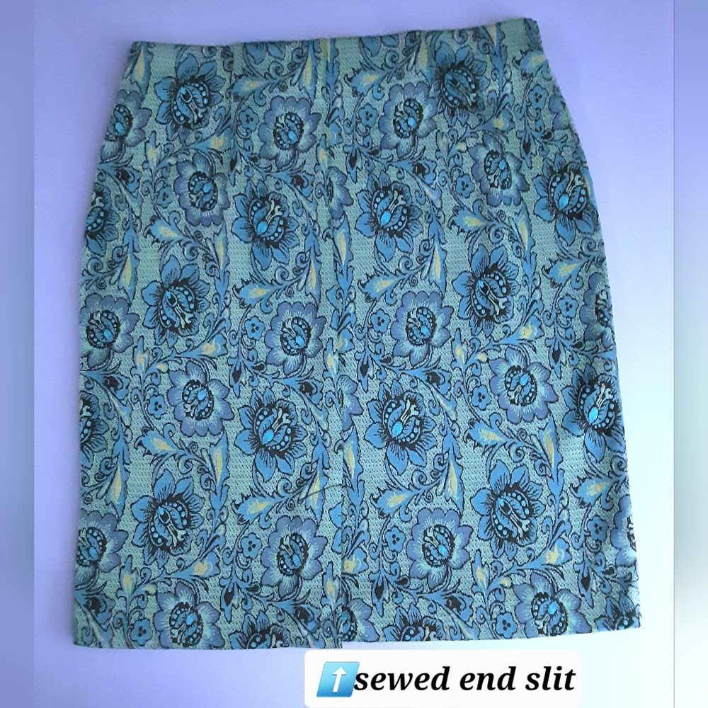 J. Jill colorful floral skirt women's xs - Picture 4 of 9